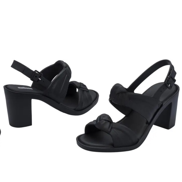 Melissa Women's Knotted Slingback High Heel Sandals - Picture 13 of 14